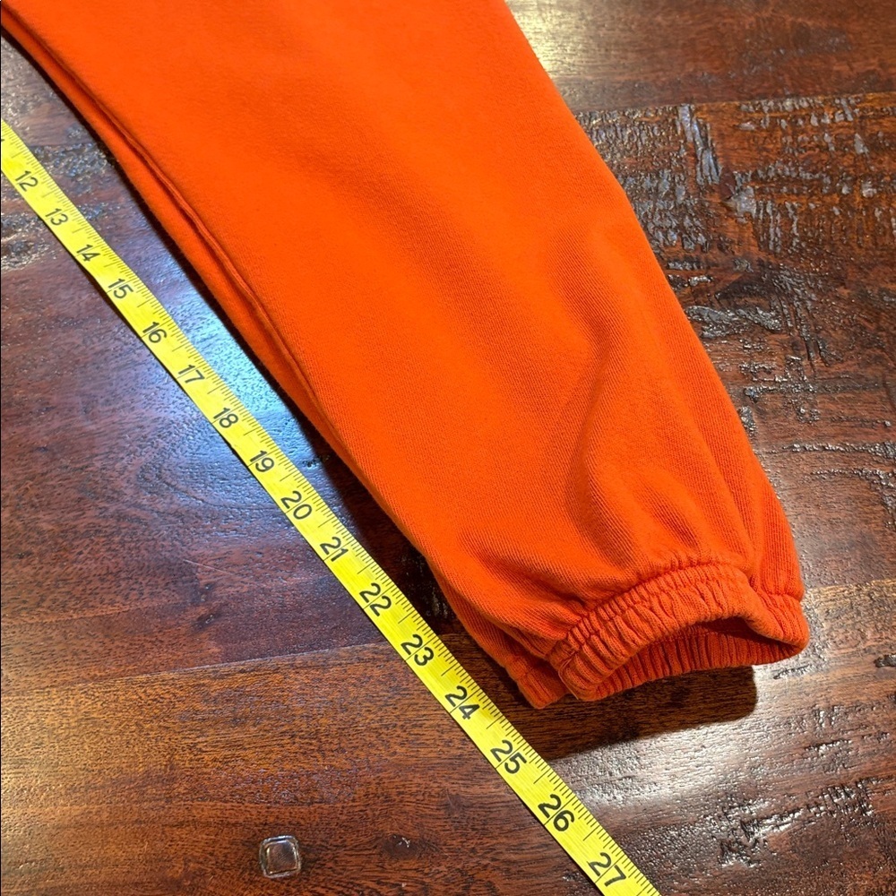 Freecity Orange Logo Bird Joggers Sweatpants XS - Picture 8 of 8